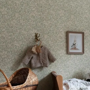 linnea garden leaves wallpaper